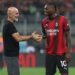 Stefano Pioli Rafael Leao AC Milan