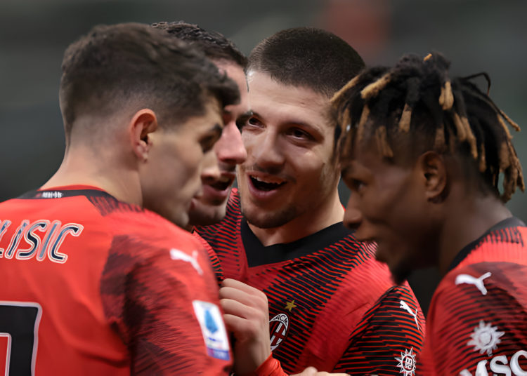 Luka Jovic Christian Pulisic Samuel Chukwueze AC Milan