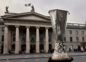 Europa League trophy