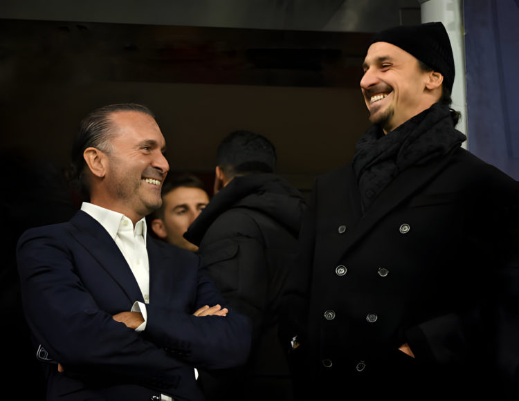 Zlatan Ibrahimovic Gerry Cardinale AC Milan