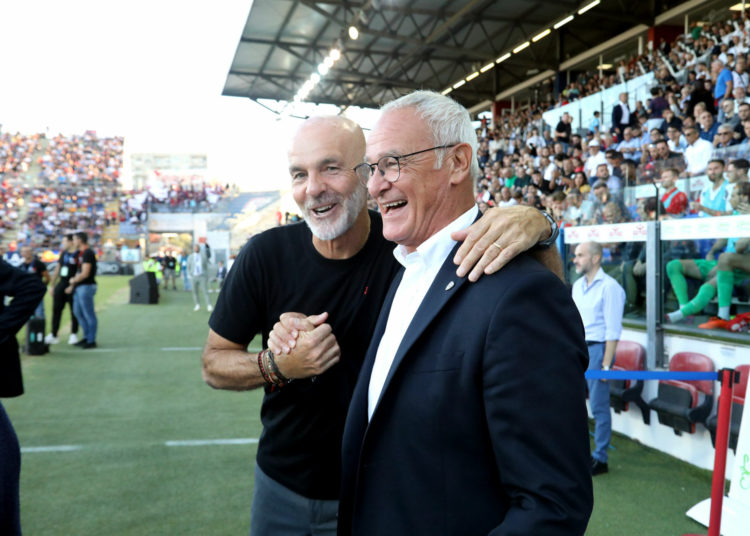 Stefano Pioli AC Milan Claudio Ranieri Cagliari