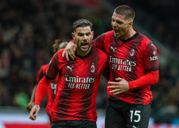 Theo Hernandez Luka Jovic AC Milan