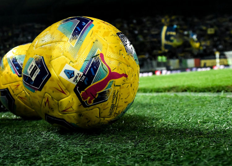 Serie A balls logo