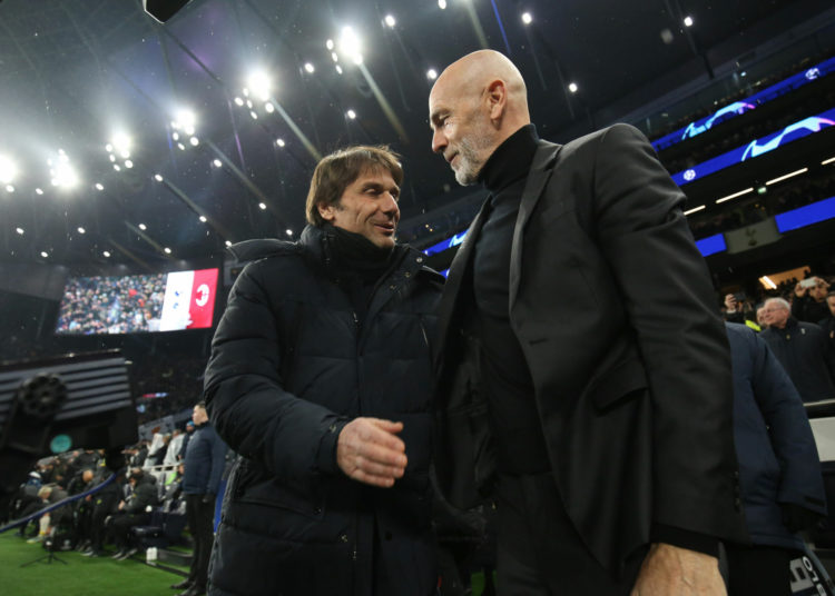 Stefano Pioli Antonio Conte AC Milan