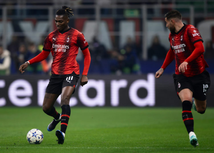 Theo Hernandez Rafael Leao AC Milan