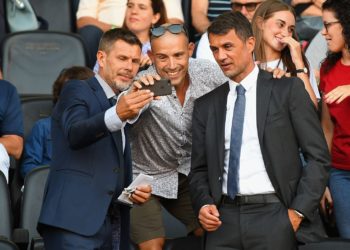 Zvonimir Boban and Paolo Maldini AC Milan