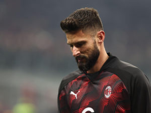 AC Milan's Olivier Giroud