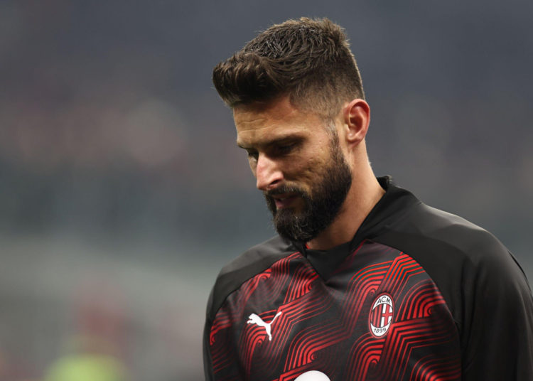 AC Milan's Olivier Giroud