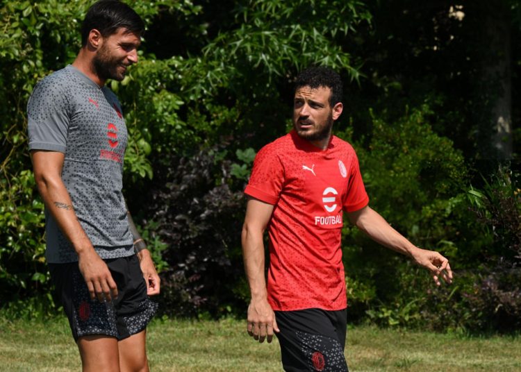 Alessandro Florenzi Marco Sportiello AC Milan