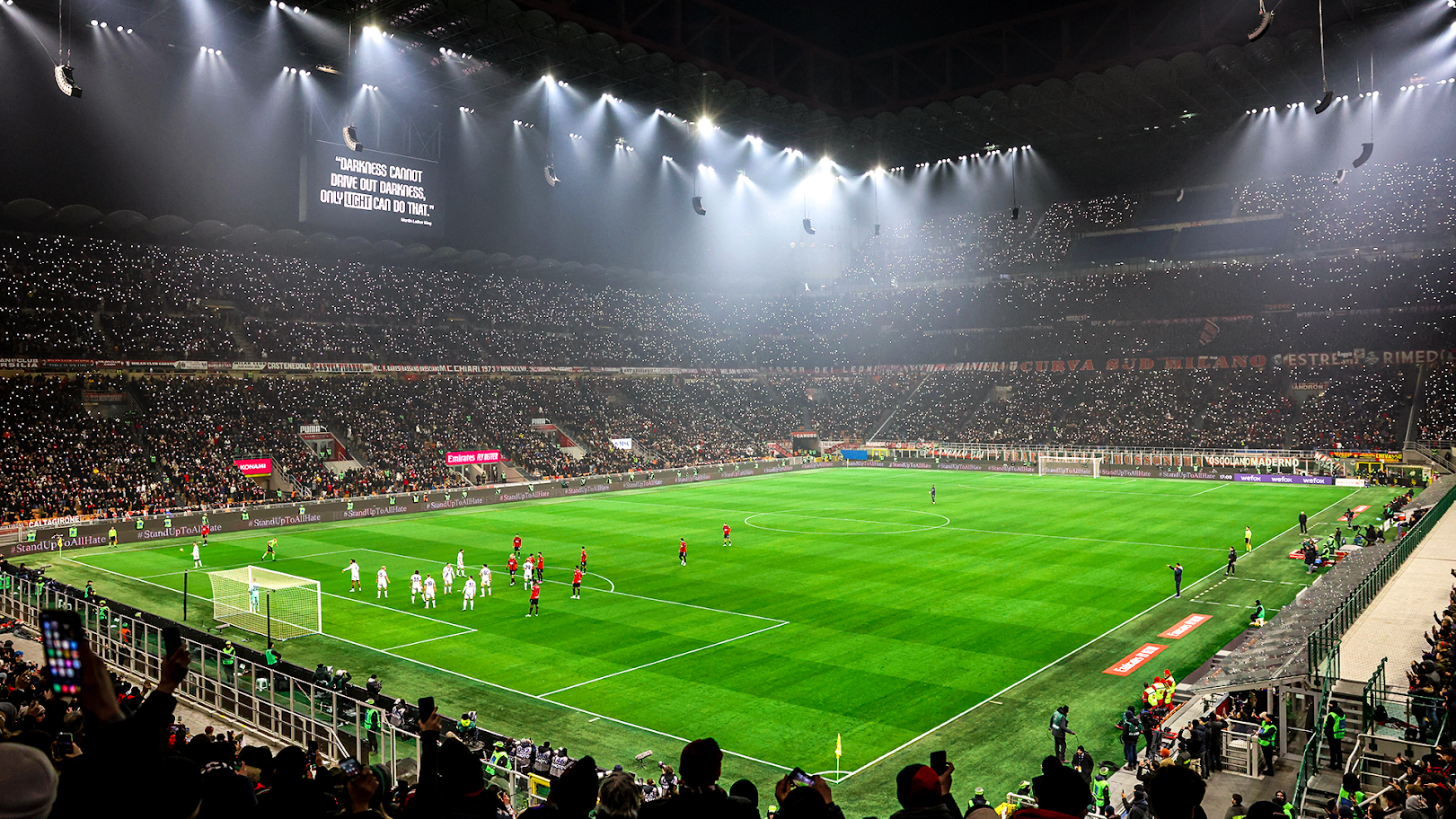 San Siro Milan vs racism