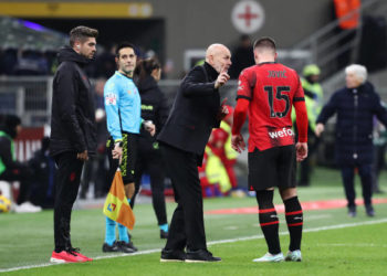 Luka Jovic Stefano Pioli AC Milan