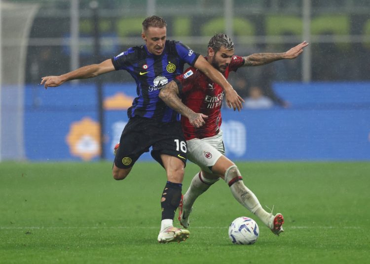 Davide Frattesi Inter - Theo Hernandez - AC Milan فراتيسي