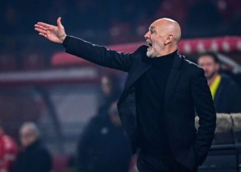 AC Milan's Stefano Pioli بيولي ميلان