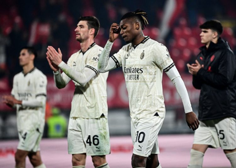 AC Milan dejected