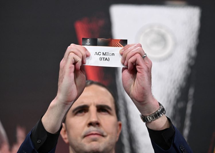 UEFA AC Milan Europa League draw