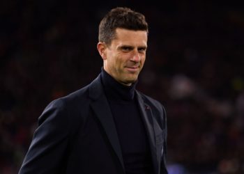 Bologna's head coach Thiago Motta