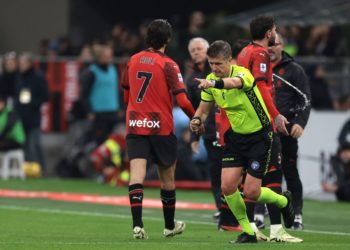 Daniele Orsato in Milan - Atalanta match