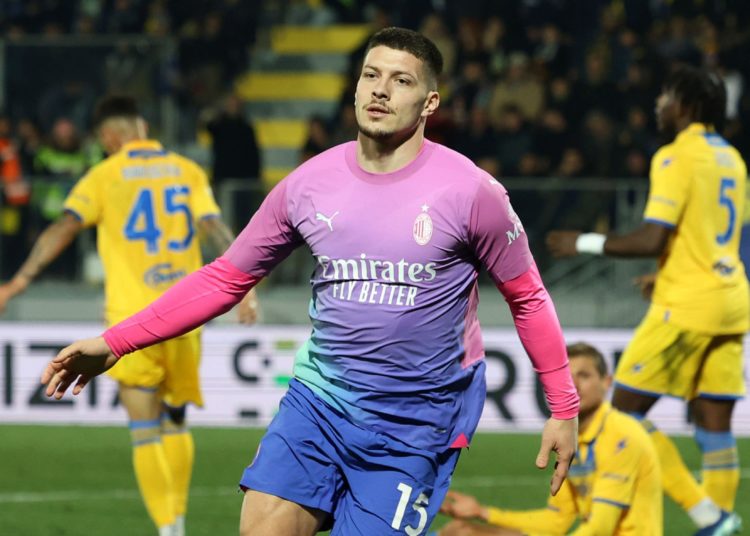 Luka Jovic AC Milan يوفيتش ميلان