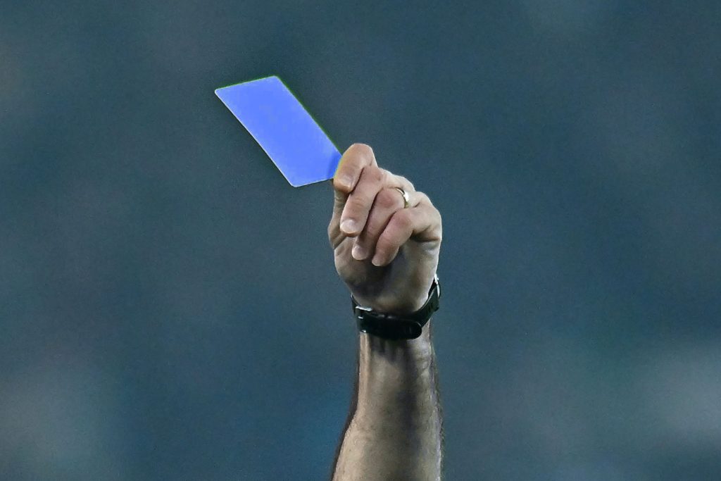 Blue cards to be introduced in football - Here's how it works