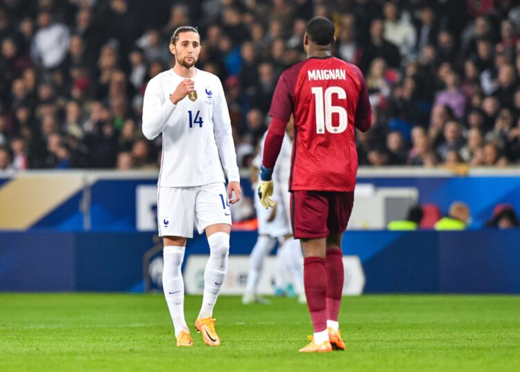 Adrien Rabiot and Mike Maignan