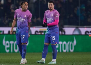 Luka Jovic Noah Okafor AC Milan