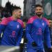 AC Milan's Olivier Giroud and Luka Jovic