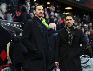 Zlatan Ibrahimovic and Geoffrey Moncada - AC Milan