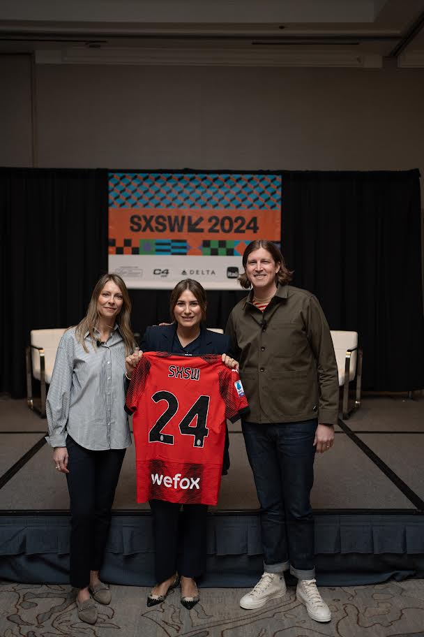 Tania Moreno, Asli Pelit, and James Ruth at SXSW Sports Track, Presented by Sportico held at the The Four Seasons on March 11, 2024 in Austin, Texas.