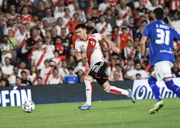 Franco Mastantuono of River Plate