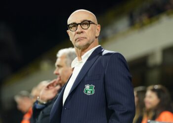 Davide Ballardini of Sassuolo