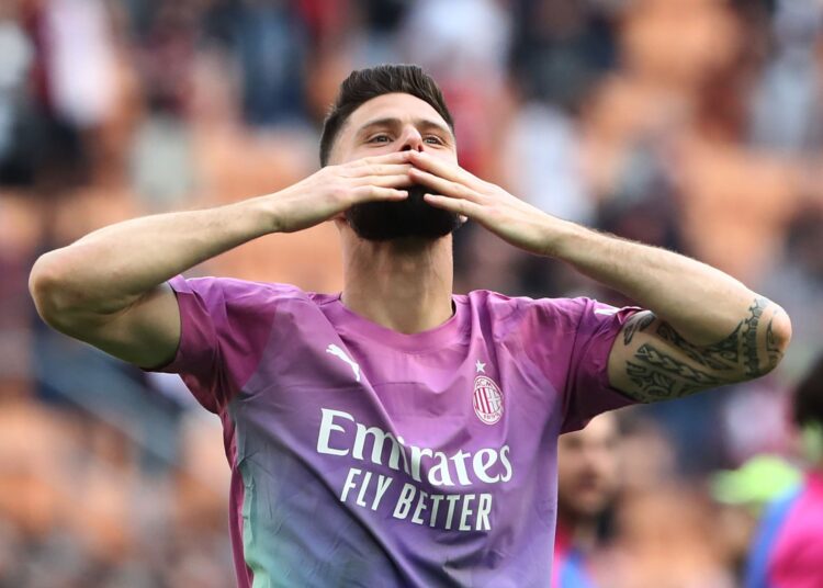Olivier Giroud AC Milan جيرو ميلان