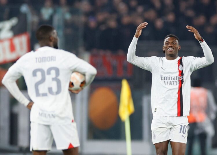 Rafael Leao of AC Milan