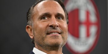 Gerry Cardinale (AC Milan via Getty) جيري كاردينالي ميلان