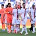 AC Milan players looking dejected