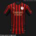 AC Milan kit design by Footyheadlines