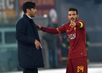 Alessandro Florenzi and Paulo Fonseca (Getty Images)