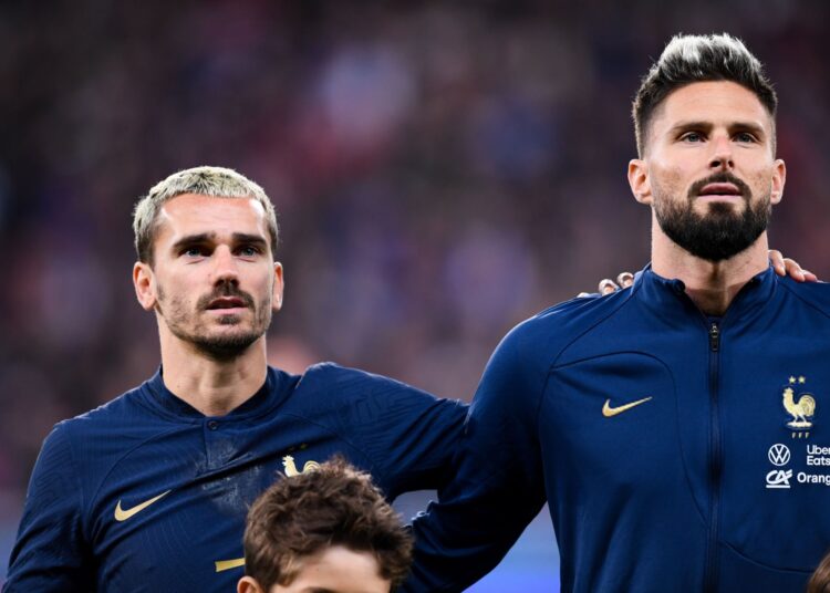 Olivier Giroud and Antoine Griezmann (Getty Images)
