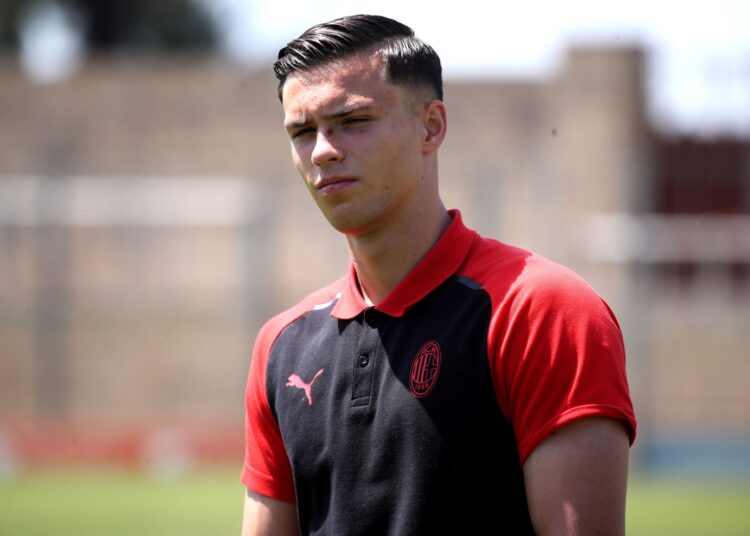 Jan-Carlo Simic (Photo credit: AC Milan via Getty)