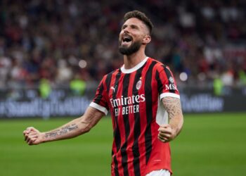 Olivier Giroud of AC Milan (Getty Images)