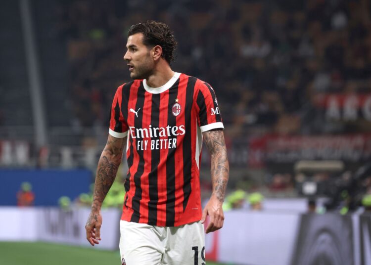 Theo Hernandez (AC Milan via Getty Images)