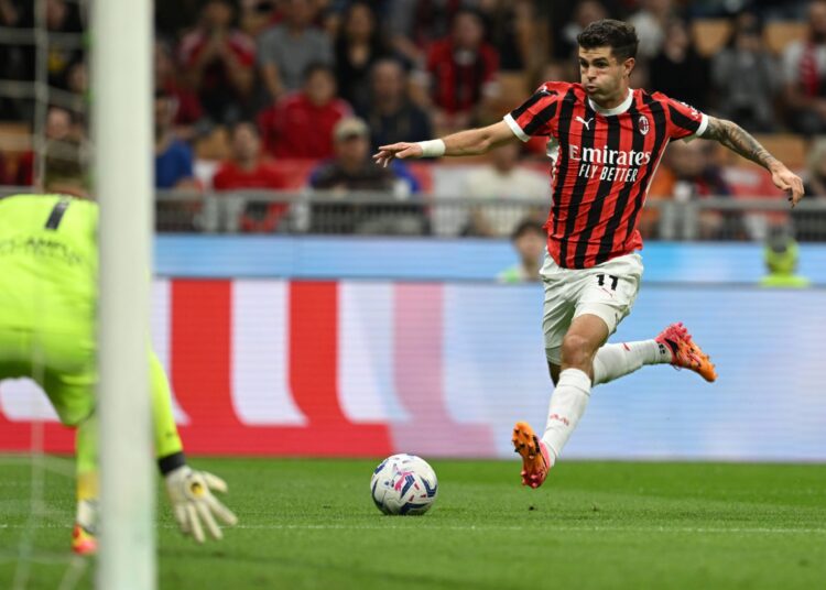 Christian Pulisic of AC Milan (Getty Images)