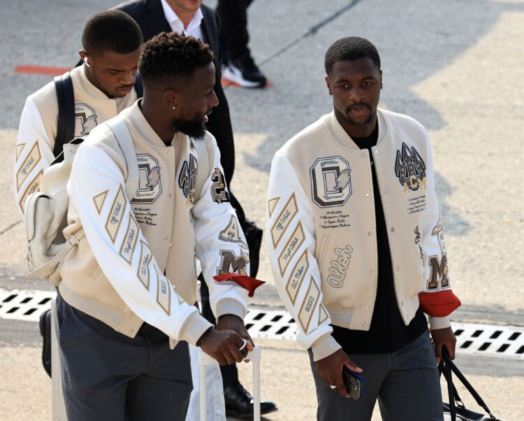Fodé Ballo-Touré and Divock Origi (AC Milan via Getty Images)