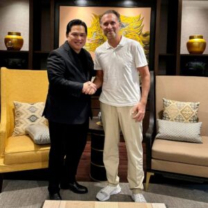 Erick Thohir and Gerry Cardinale توهير و كاردينالي