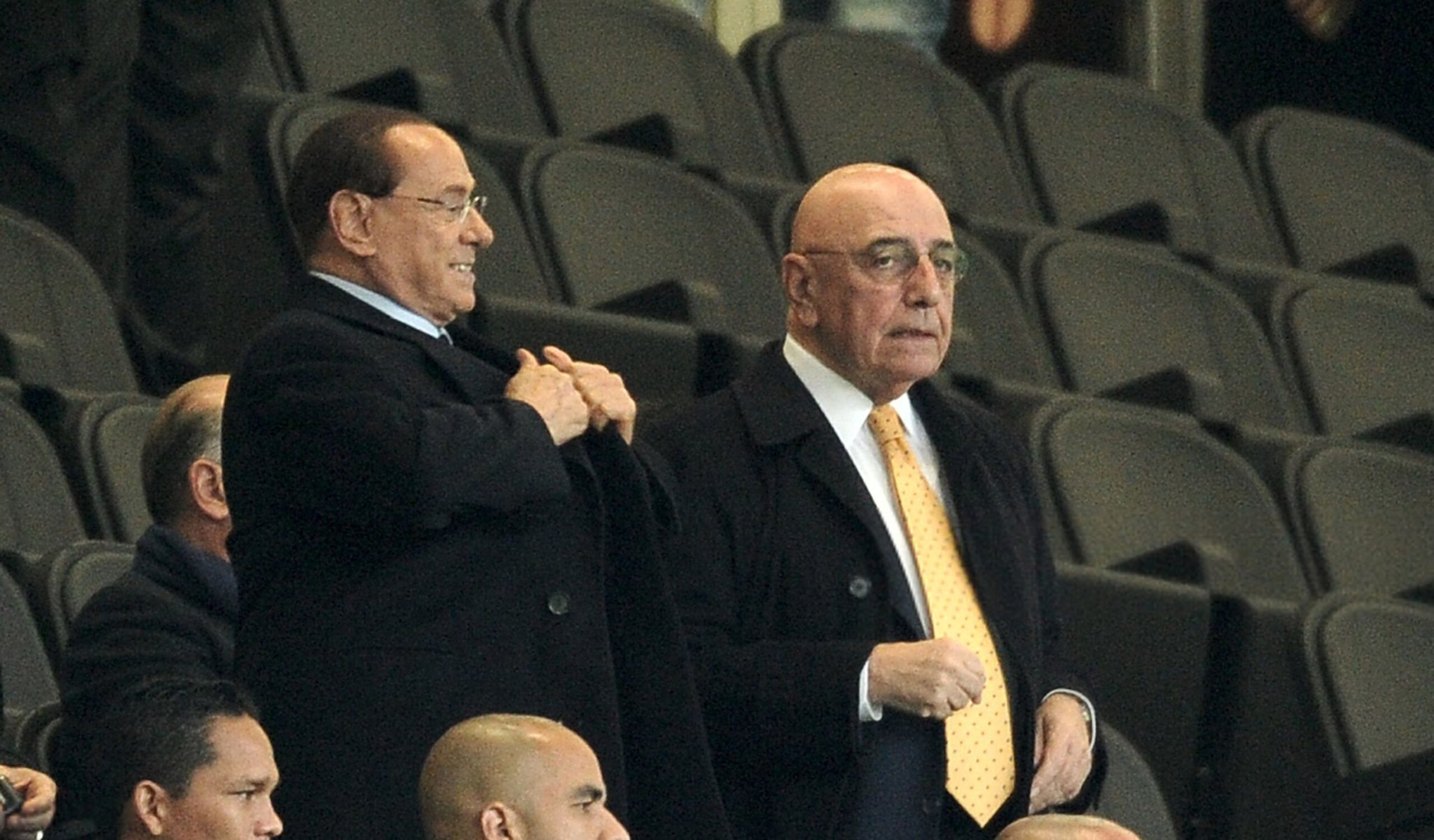 Silvio Berlusconi and Adriano Galliani (Getty Images)