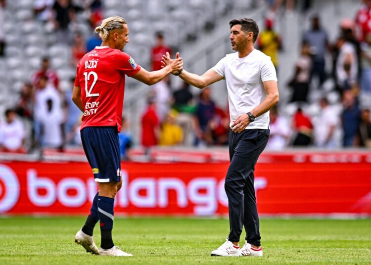 Yusuf Yazici and Paulo Fonseca