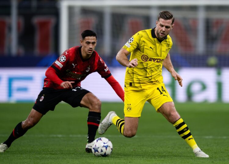 Niclas Fullkrug vs AC Milan