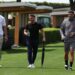 Paulo Fonseca, Geoffrey Moncada, and Zlatan Ibrahimovic (AC Milan via Getty Images)