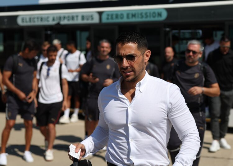 Geoffrey Moncada of AC Milan