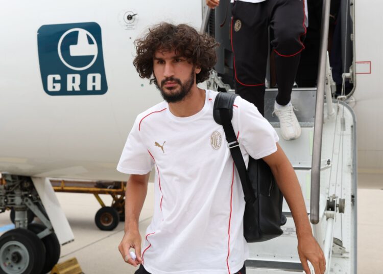 Yacine Adli of AC Milan ياسين عدلي ميلان