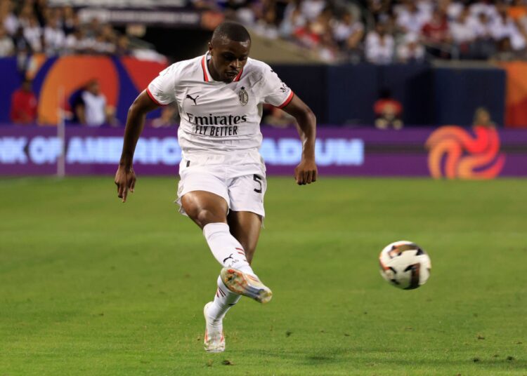 Pierre Kalulu of AC Milan (getty images) كالولو ميلان